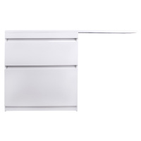 Тумба под стиральную машину напольная Style Line Даллас СС-00002385 белый