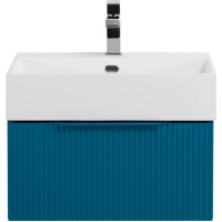Тумба под раковину Cezares PREMIUM 55413 Plisse Blu petrolio
