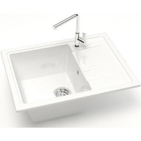 Кухонная мойка Marrbaxx Анастасия Z150 Z150Q001 белый
