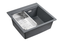 Кухонная мойка (52х50) EMAR EMQ-1520.Q Антрацит