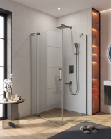 Душевой уголок (100х100) CEZARES SLIDER SLIDER-AH-1-100-100/110-C-GM