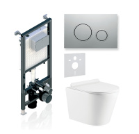 Комплект 3в1 Koller Pool Alcora ST 1200+TWIN Matt Chrome+ORION