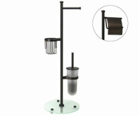 Туалетный ершик комбинированный напольный WasserKRAFT K-1246