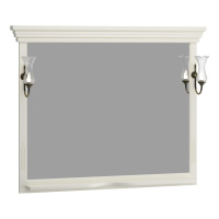 Зеркало Opadiris Риспекто 120 00-00007050  слоновая кость, с выключателем, без светильника