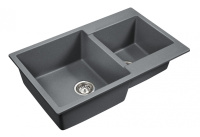 Кухонная мойка (80х50) EMAR EMQ-2800.Q Антрацит