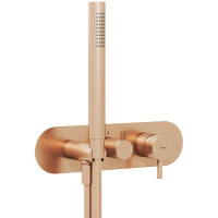 Смеситель для душа Ravak Espirit ES 068.60RGB.O3+S X070356 розовое золото