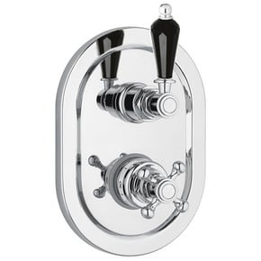 Смеситель с термостатом Cezares Vintage VINTAGE-VDIM2-T-01-Sw-N