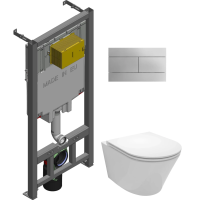 Унитаз c инсталляцией Jacob Delafon Rodin+ E21751RU-00