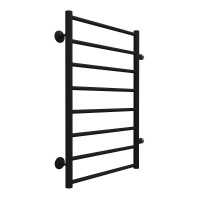 Полотенцесушитель водяной (50х80) П8 Terminus Аврора (500х800) 4670078543479 черный матовый