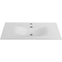 Раковина (101х40) BelBagno BB-8099-3-100  белый