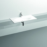 Раковина встраиваемая сверху (122х52) Kerasan Shape 547001*1 белый глянец