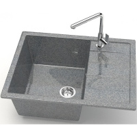 Кухонная мойка Marrbaxx Катрин Z151 Z151Q008 темно-серый