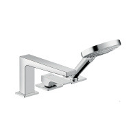 Смеситель на борт ванны 3 отвесртия Hansgrohe Metropol 32551000 хром
