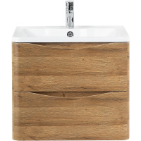 База под раковину BelBagno ACQUA-700-2C-SO-RR подвесная Rovere Rustico