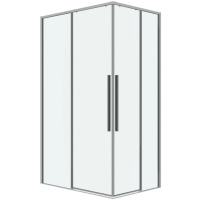 Душевой уголок (110х100) Grossman Galaxy 300.K33.01.1110.10.00