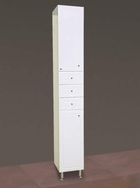 Мебель для ванной Misty Пенал 30 (с 3 ящиками, лев./прав.)