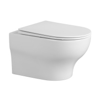 Унитаз ABBER Bequem AC1128 подвесной белый, безободковый