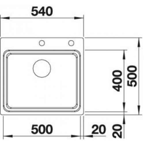 Кухонная мойка Blanco Etagon 500-IF/A 521748