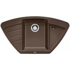 Мойка кухонная Blanco Zia 9 E Silgranit PuraDur (кофе), 515074