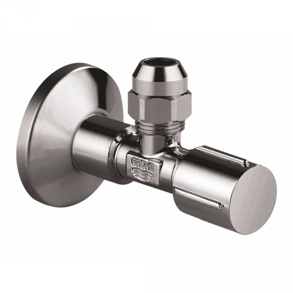 Угловой вентиль 1/2″ Grohe 22037 A00 (22037A00) темный графит глянцевый