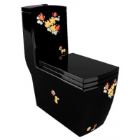 Унитаз-моноблок 050  черный HXY микролифт