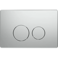 Кнопка смыва Oliveeka OL-R22-BN, PVD никель матовый