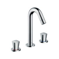Смеситель для раковины с донным клапаном Hansgrohe Logis 71133000 хром