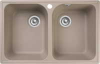 Кухонная мойка GranFest Quartz 15, 15 песочный