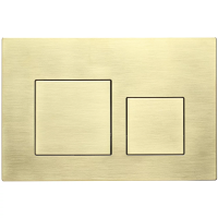 Кнопка смыва Veconi FLUSH FLV4-G золото брашинг