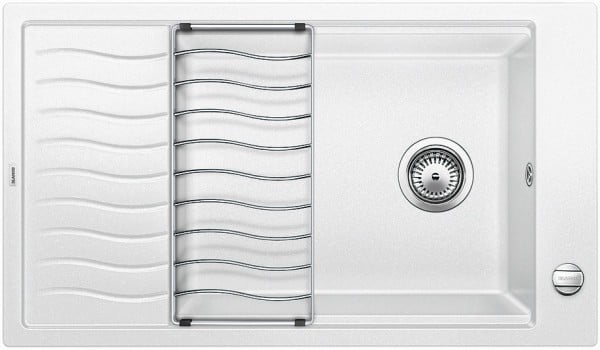 Мойка кухонная Blanco Elon XL 8 S Silgranit PuraDur (белый), 524864