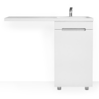 Тумба под раковину Raval Forte, 110  прав. For.01.110.R/N/W