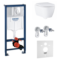 Комплект инсталляции с унитазом GROHE Rapid SL Essence Ceramic 3838571 микролифт