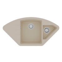 Кухонная мойка Lemark IRKANA 980  бежевый 9910044