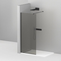 Душевая перегородка 90 см CEZARES LIBERTA LIBERTA-L-1-90-120-GR-NERO