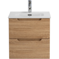 Тумба под раковину BelBagno Etna ETNA-500-2C-SO-WO Rovere Bianco