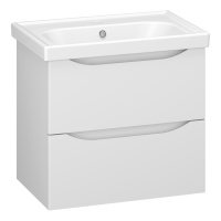 Тумба под раковину Opadiris Элеганс 60 00-00006894 белый матовый (без раковины)