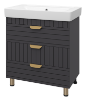 Тумба под раковину Brevita Gloster 80 GLOS-08060-48-2 без раковины