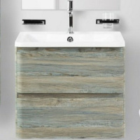 База под раковину BelBagno ALBANO-600-2C-SO-PS подвесная Pino Scania