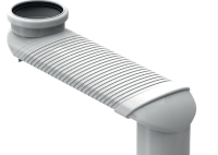 Комплект S-образных колен Geberit для напольного унитаза: Альпийский белый  131.199.11.1