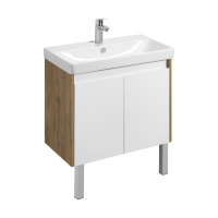 Тумба с раковиной Aquaton Сканди Doors 80 1A2829K0SDZ90