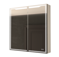 Зеркало-шкаф с подсветкой Art&Max Merano AM-Mer-900-800-1D-R-DS-F