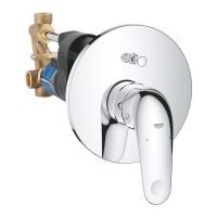 Смеситель для ванны встраиваемый Grohe Euroeco New 32747 001 (32747001) хром
