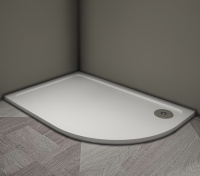 Душевой поддон Veconi Tezeo stone TZ-11L, (100x90) TZ11L-10090A-01-19C3