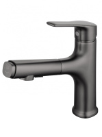 Смеситель для раковины с выдвижным изливом WONZON & WOGHAND, темный графит WW-AE4151-BGG Смеситель для раковины с выдвижным изливом WONZON & WOGHAND, темный графит WW-AE4151-BGG
