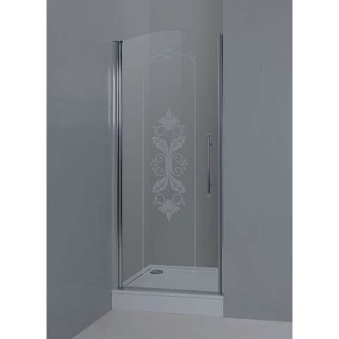 Душевая дверь в нишу Cezares Giubileo  GIUBILEO-B-11-80-CP-Cr-R