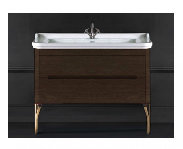 Тумба под раковину Kerasan Waldorf 919346noce