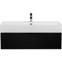 Тумба под раковину Cezares PREMIUM 55422 Plisse Nero opaco