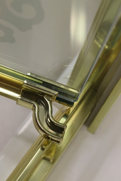 Душевая дверь в нишу Cezares RETRO-A-BF-11-30+120+30-CP-G