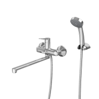 Смеситель для ванны с длинным поворотным изливом RUSH Crete CR3535-51 Смеситель для ванны с длинным поворотным изливом RUSH Crete CR3535-51