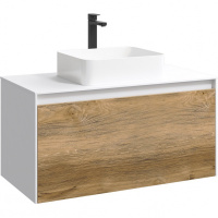 Корпус тумбы под раковину Aqwella 5 Stars Mobi MOB0110W без фасада